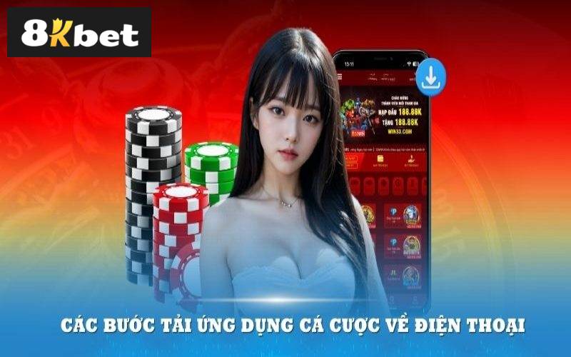 Tải app 8KBET trên hệ điều hành IOS